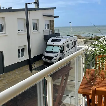 L'Echappee Avec Vue Sur La Mer Merlimont-Plage Exterior foto